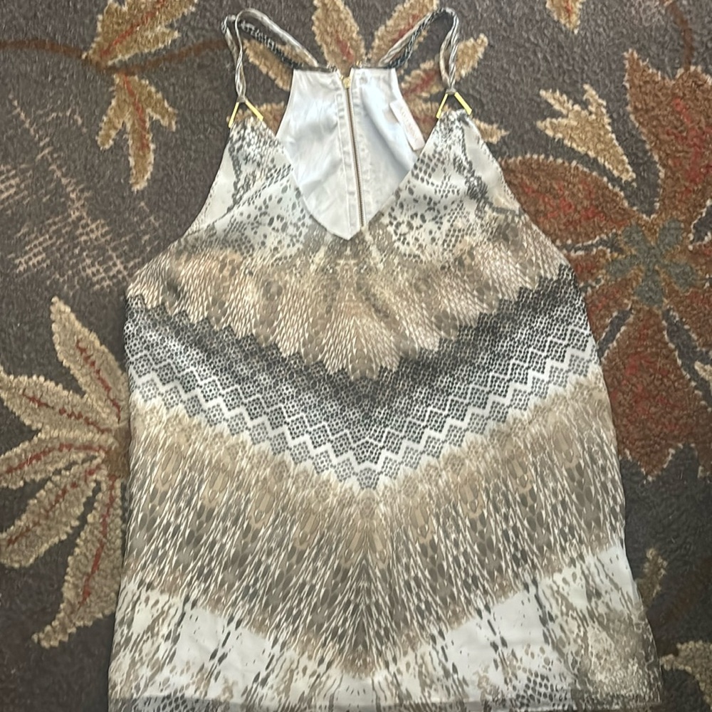 ♥️… Ramy Brook Animal Print Top
